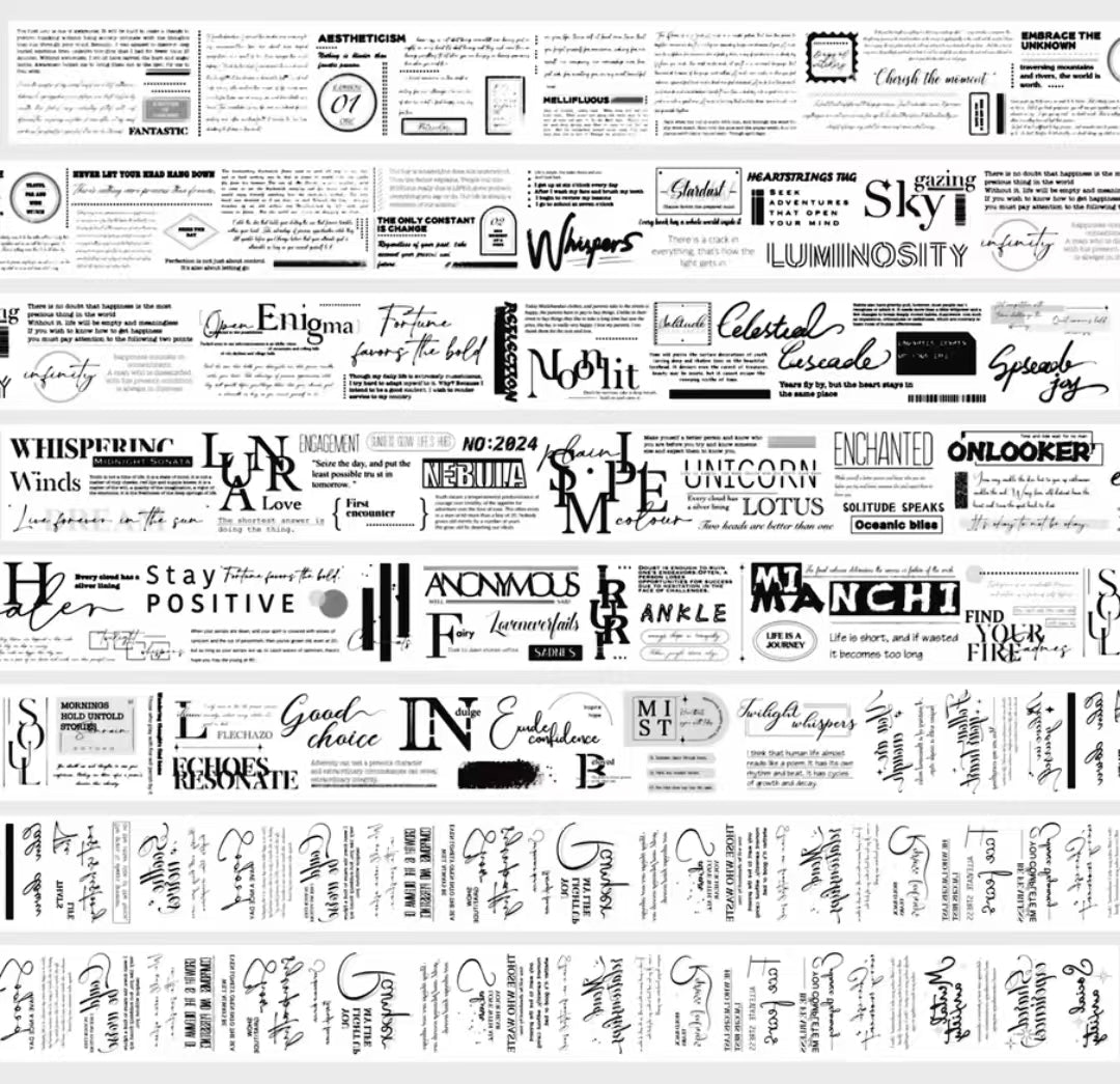 Journal PET Tape (5m/roll)