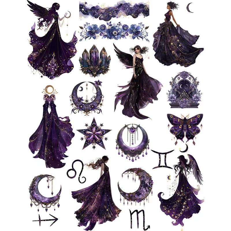 Journal sticker packs (Zodiac)