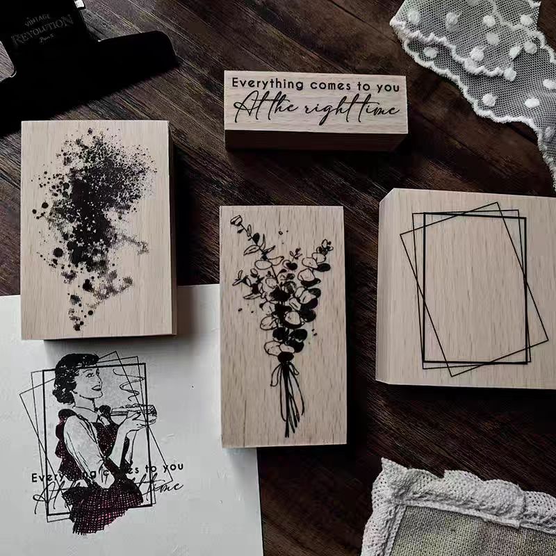 Wooden stamp