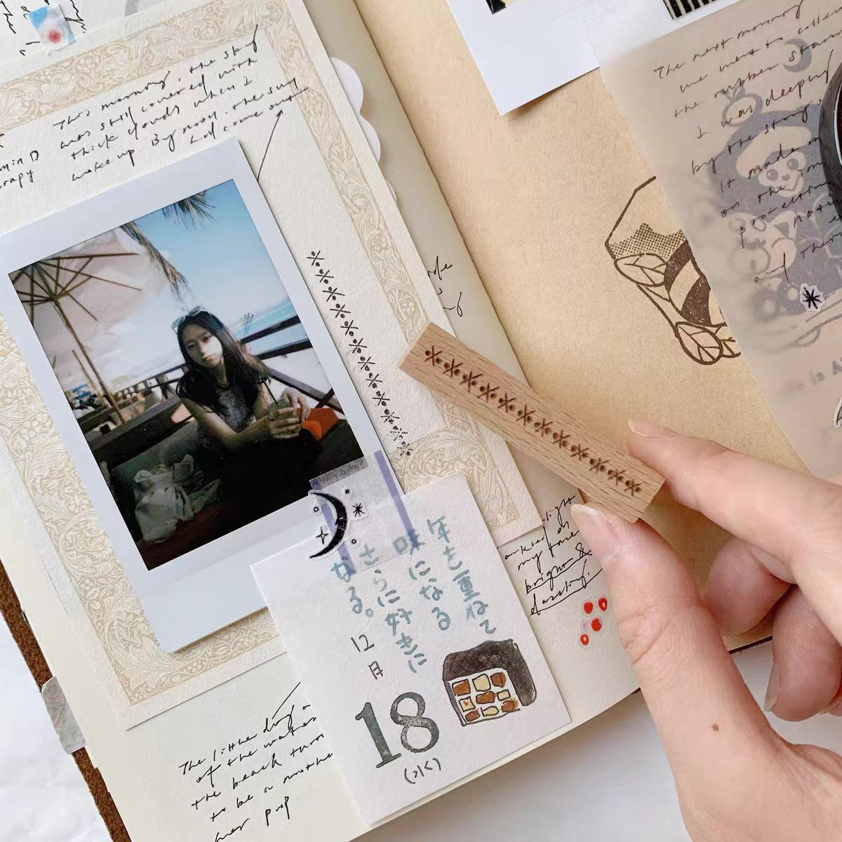 Wooden stamps