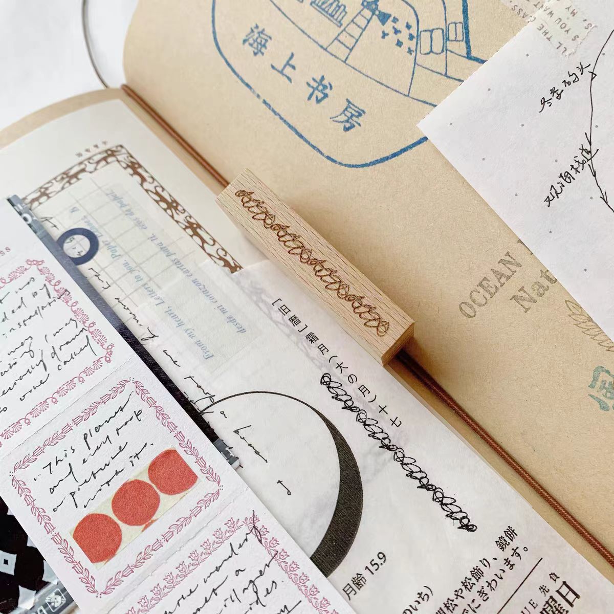 Wooden stamps