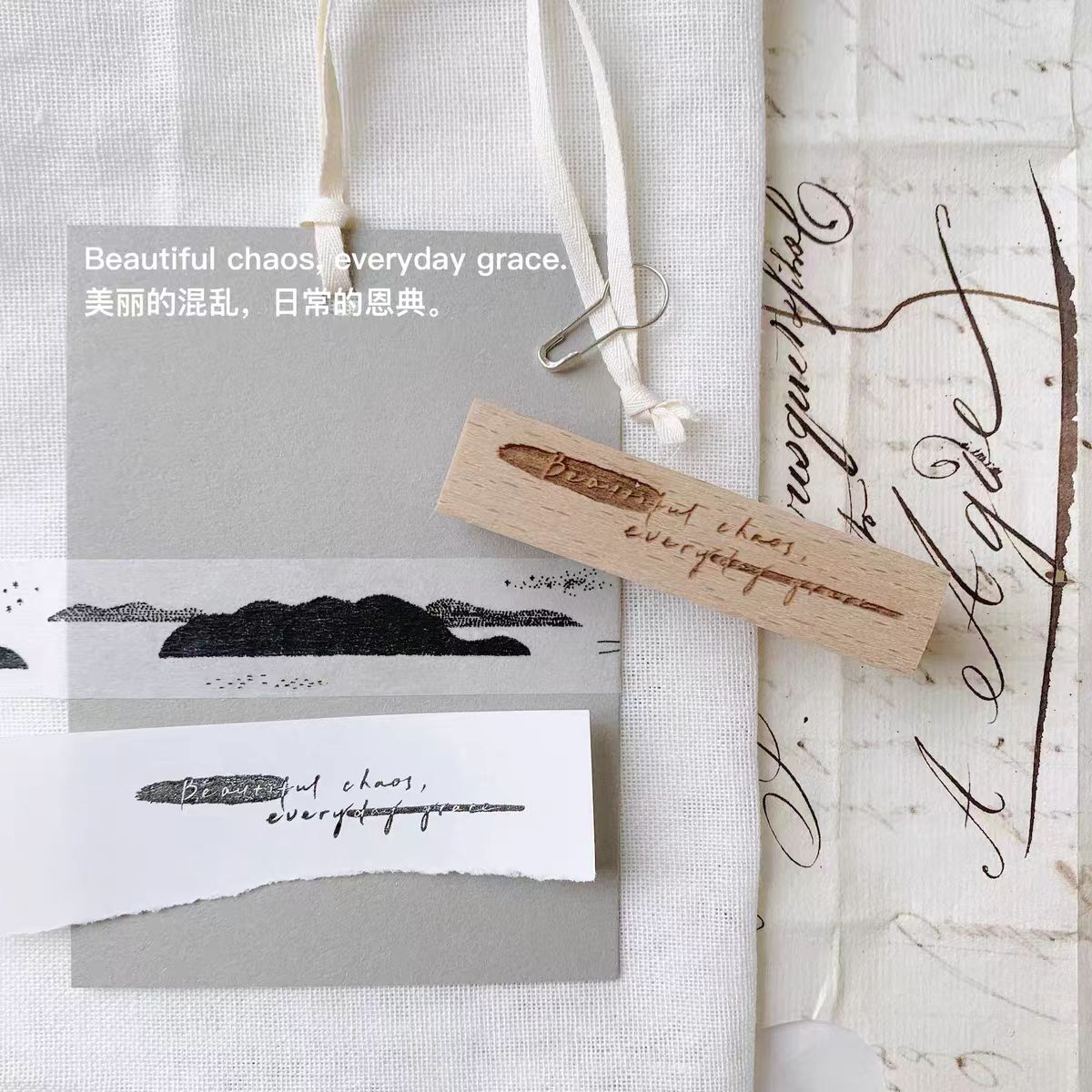 Wooden stamps