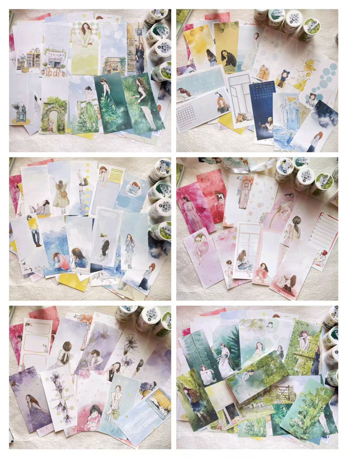 Journal notes (96 sheets) 8*16.7cm