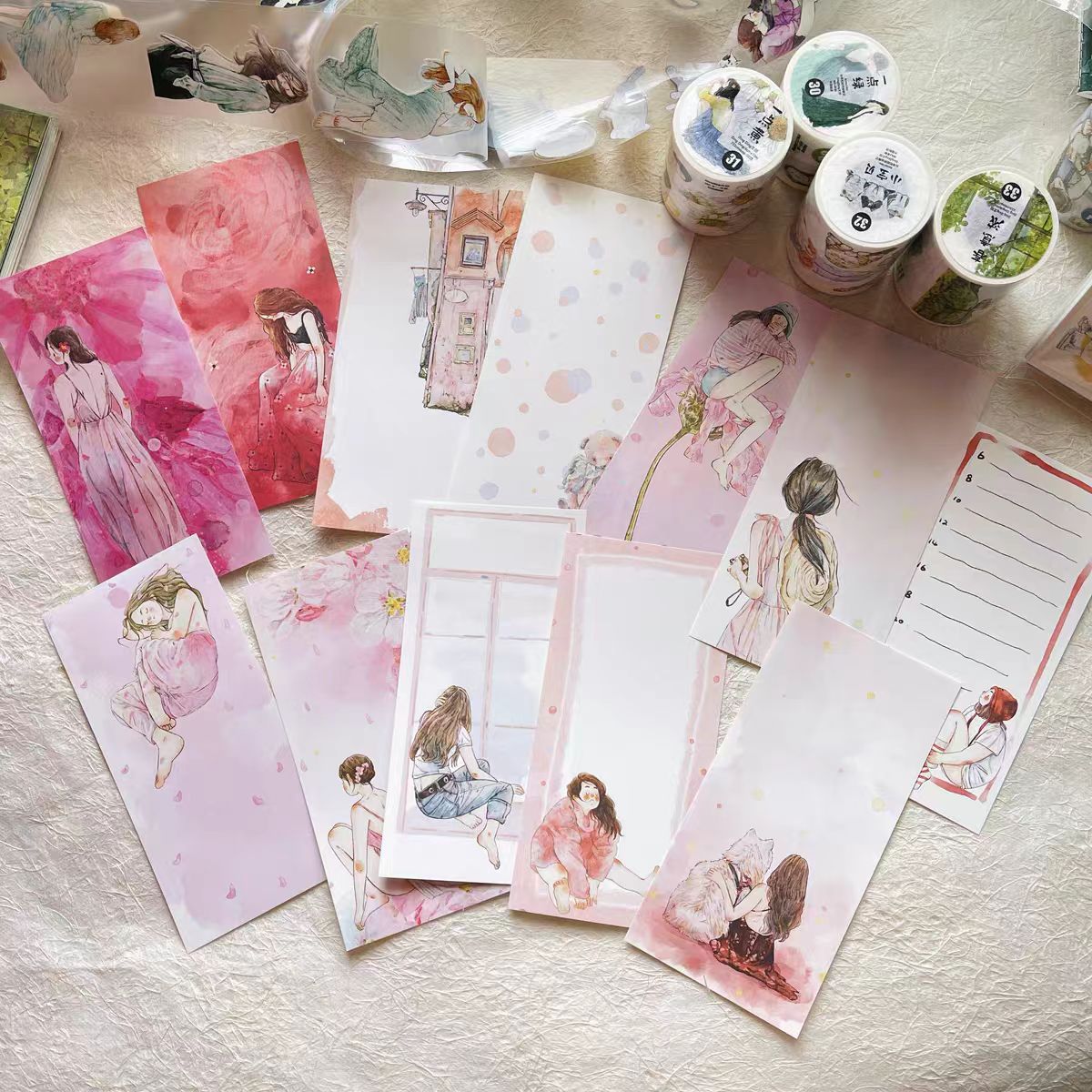 Journal notes (96 sheets) 8*16.7cm