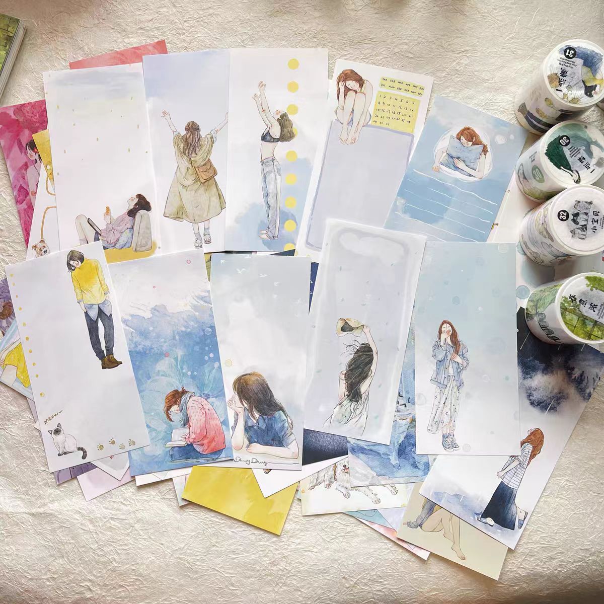 Journal notes (96 sheets) 8*16.7cm
