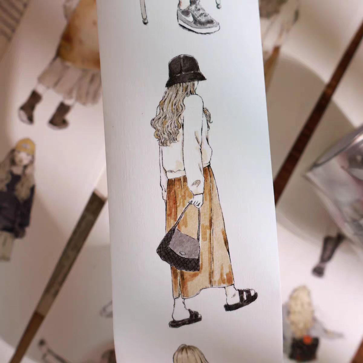 Journal PET/Washi tape (Character) 5.5cm*6m/roll