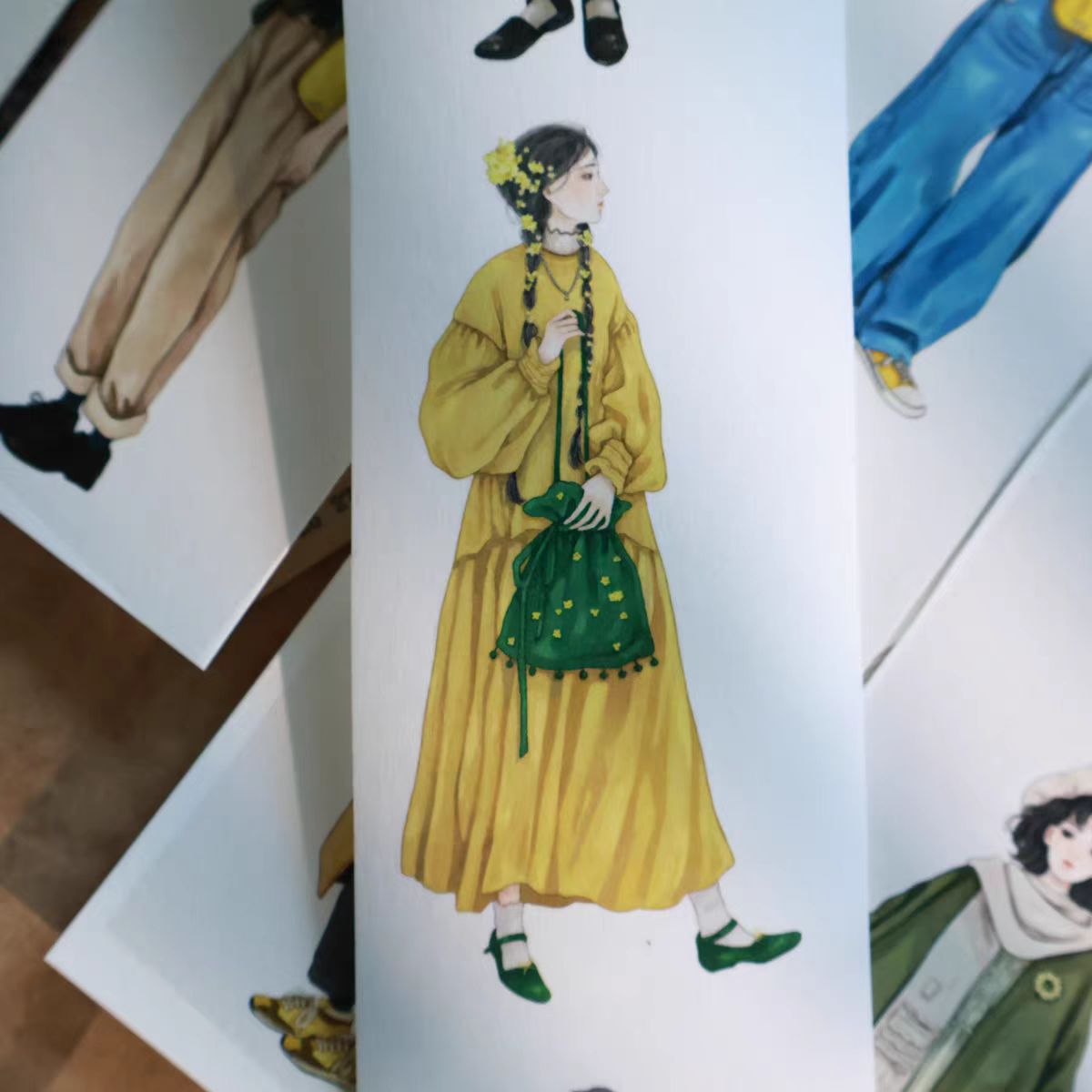 Journal PET/Washi tape (Character) 5.5cm*6m/roll