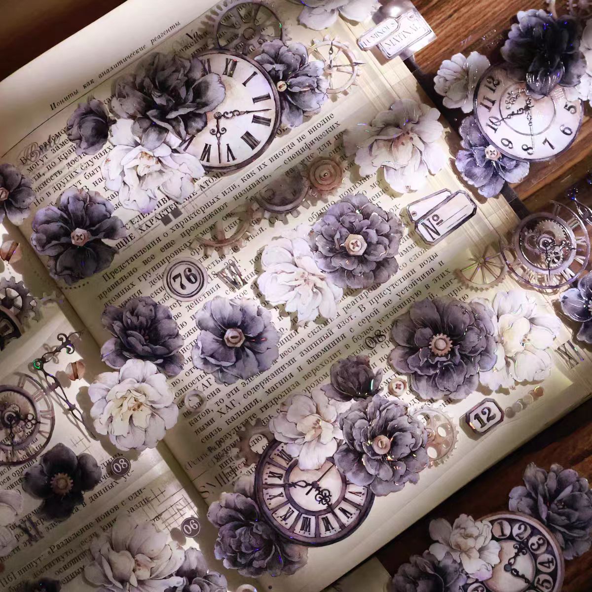 Journal PET/Washi tape (Flower) 6cm*6m/roll