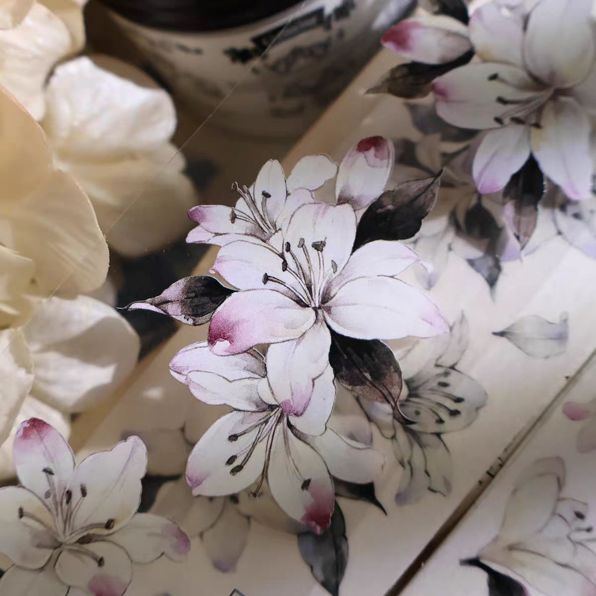 Journal PET/Washi tape (Lily) 5cm*5m/roll