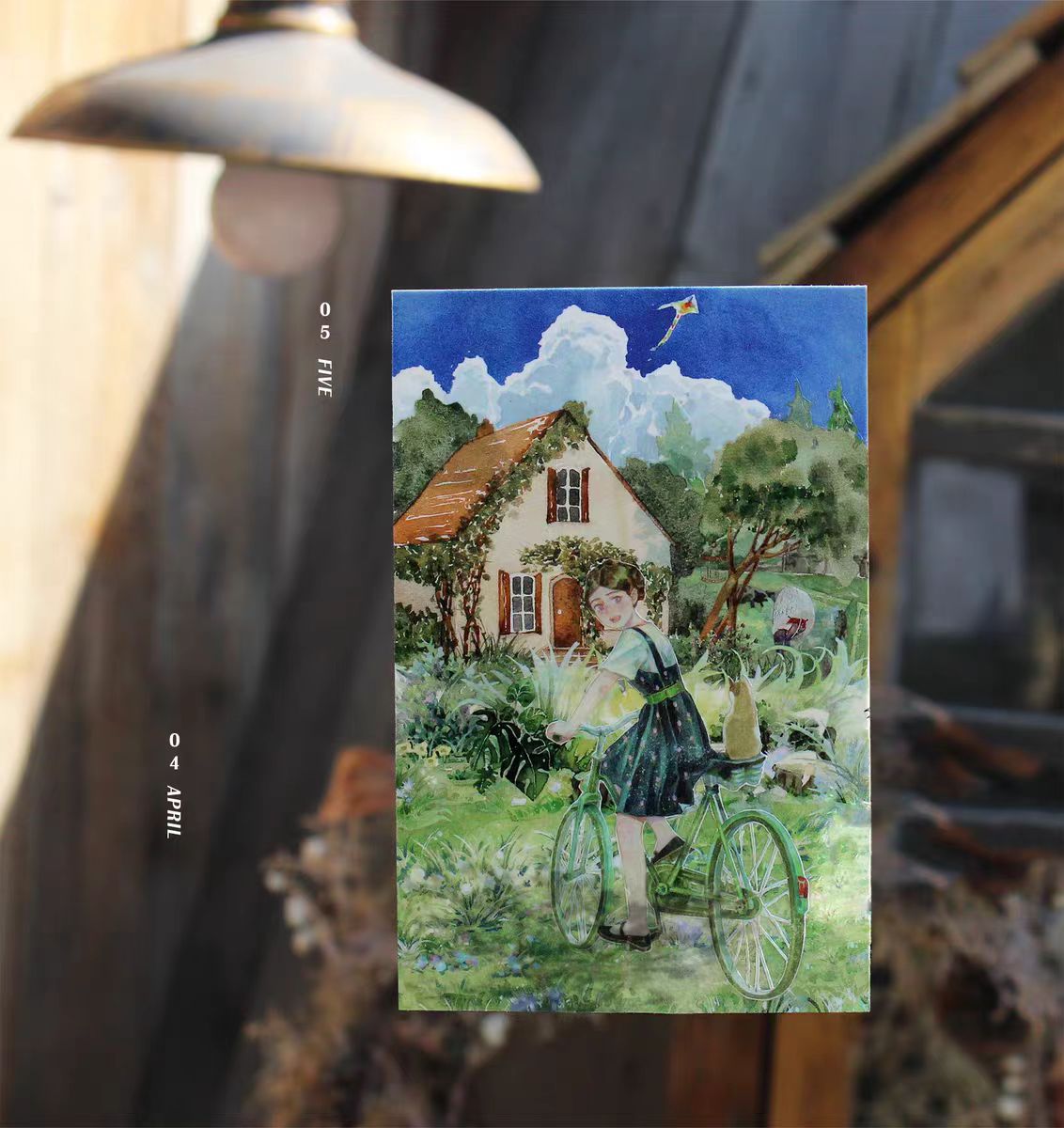 Journal tape (Scottish Garden) 70mm*10m/roll