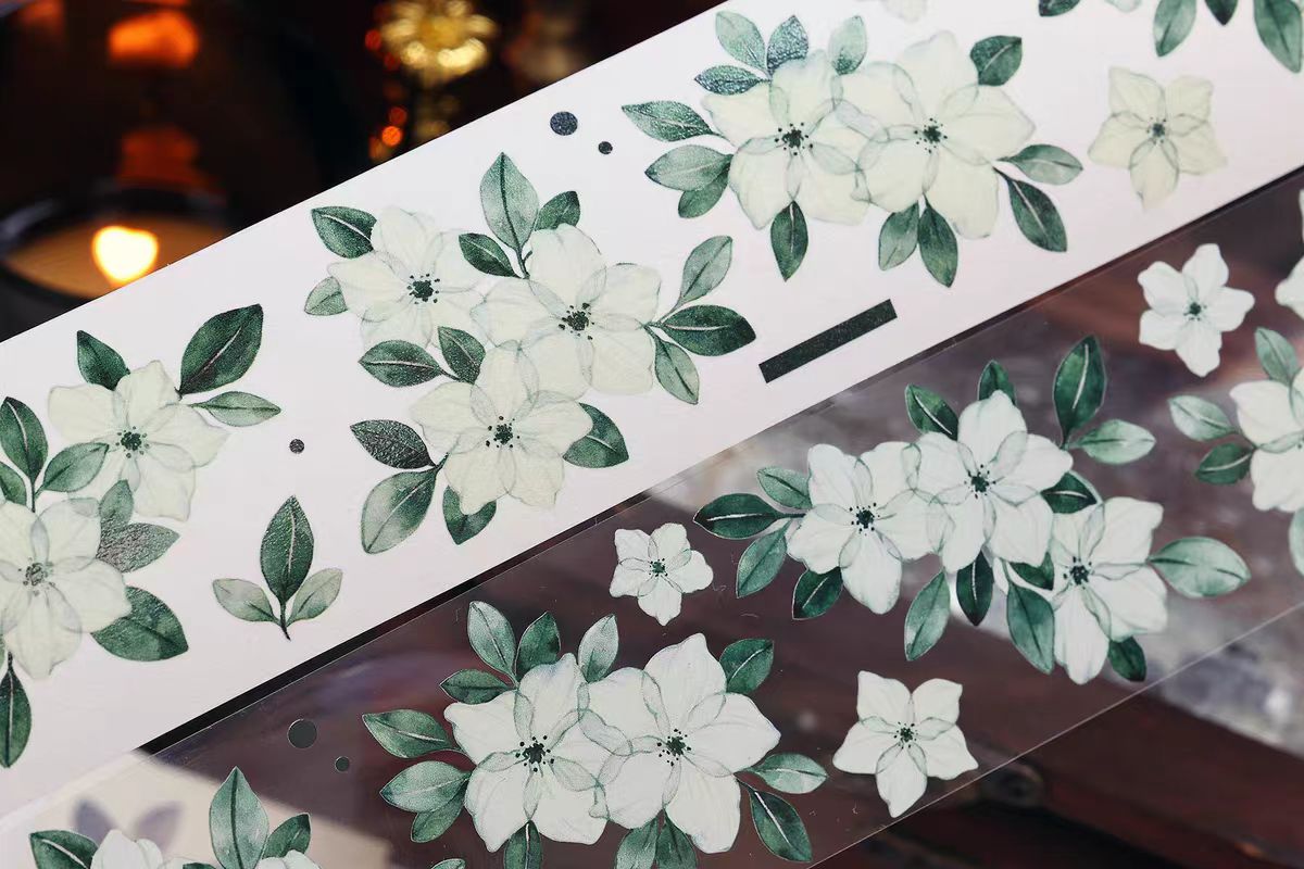 Journal tape (Flower) 6m/roll