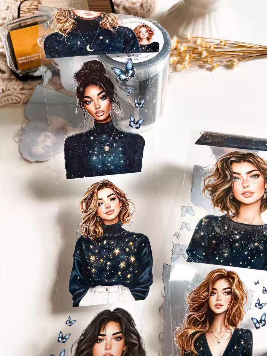 Journal tape (Girl) 7cm*10m/roll