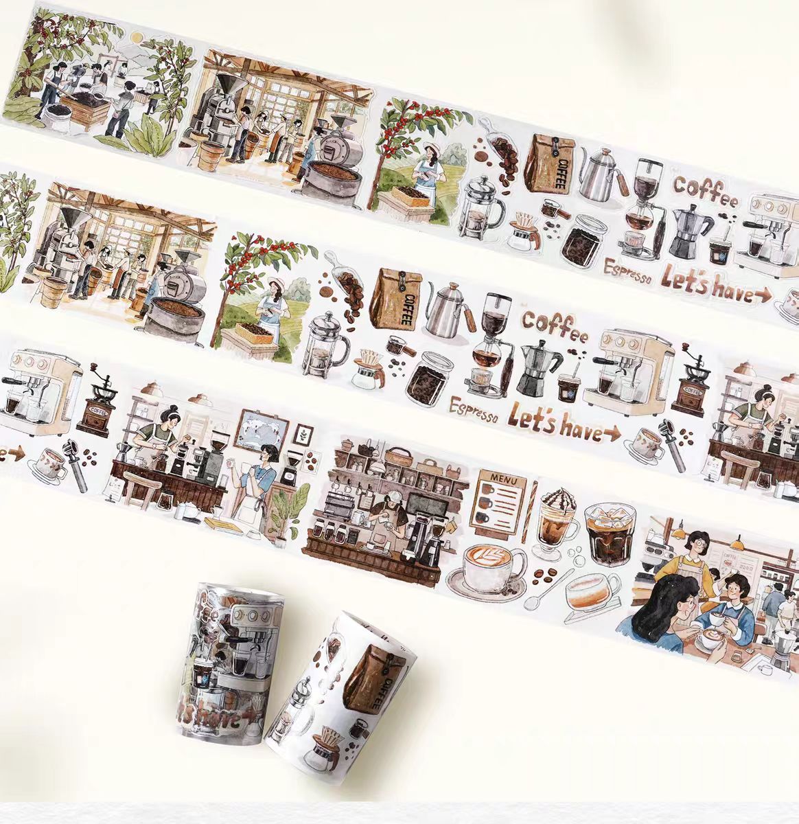 Journal Pre-cut tape (7cm*5m/roll)