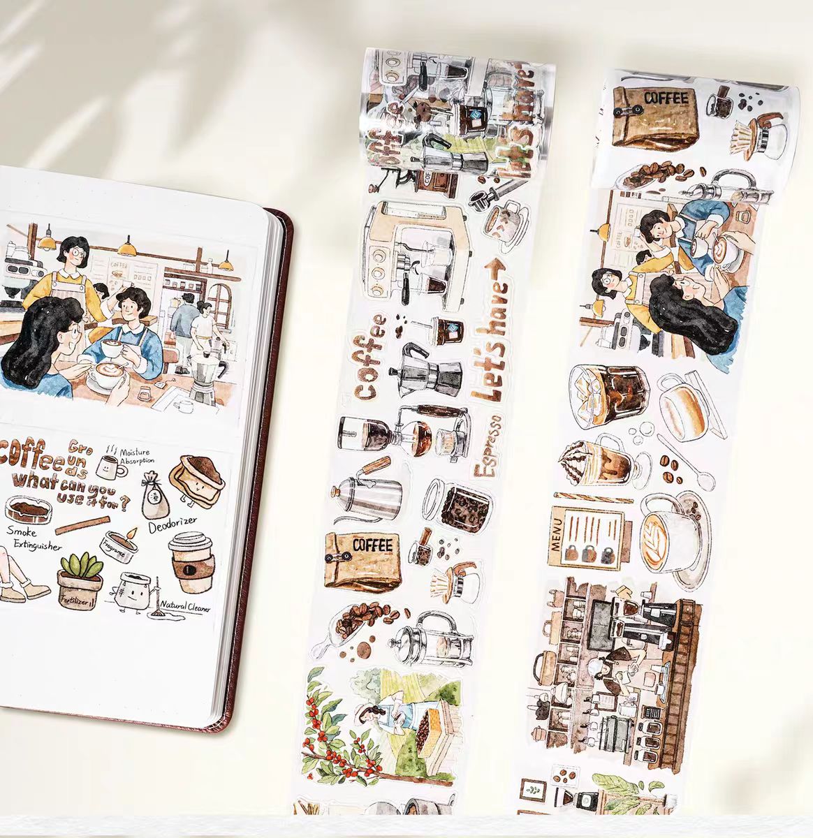 Journal Pre-cut tape (7cm*5m/roll)