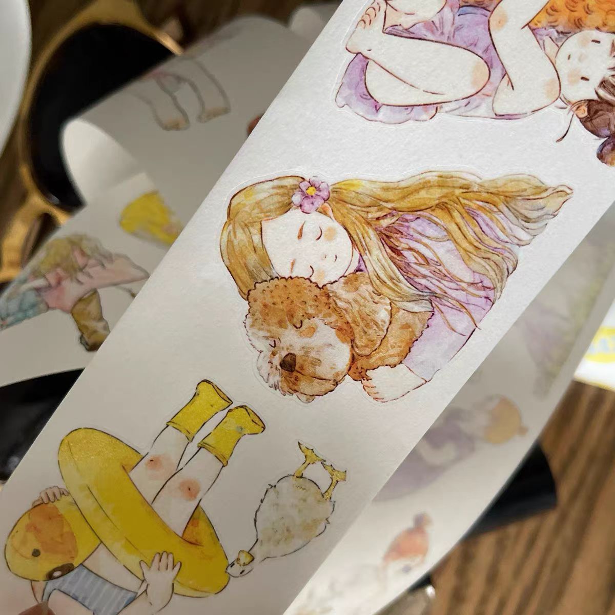 Journaltape (5cm*6m/rulle) Dingding