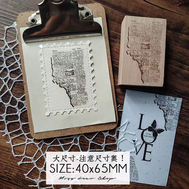 Wooden stamps