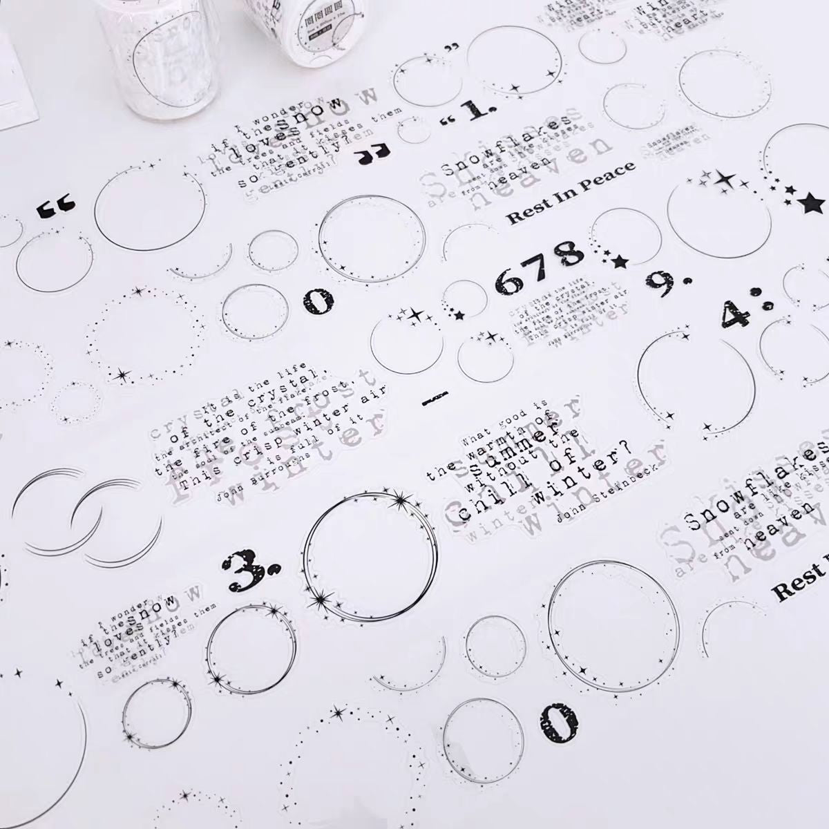 Journal pre-cut tape (6cm*10m/roll)