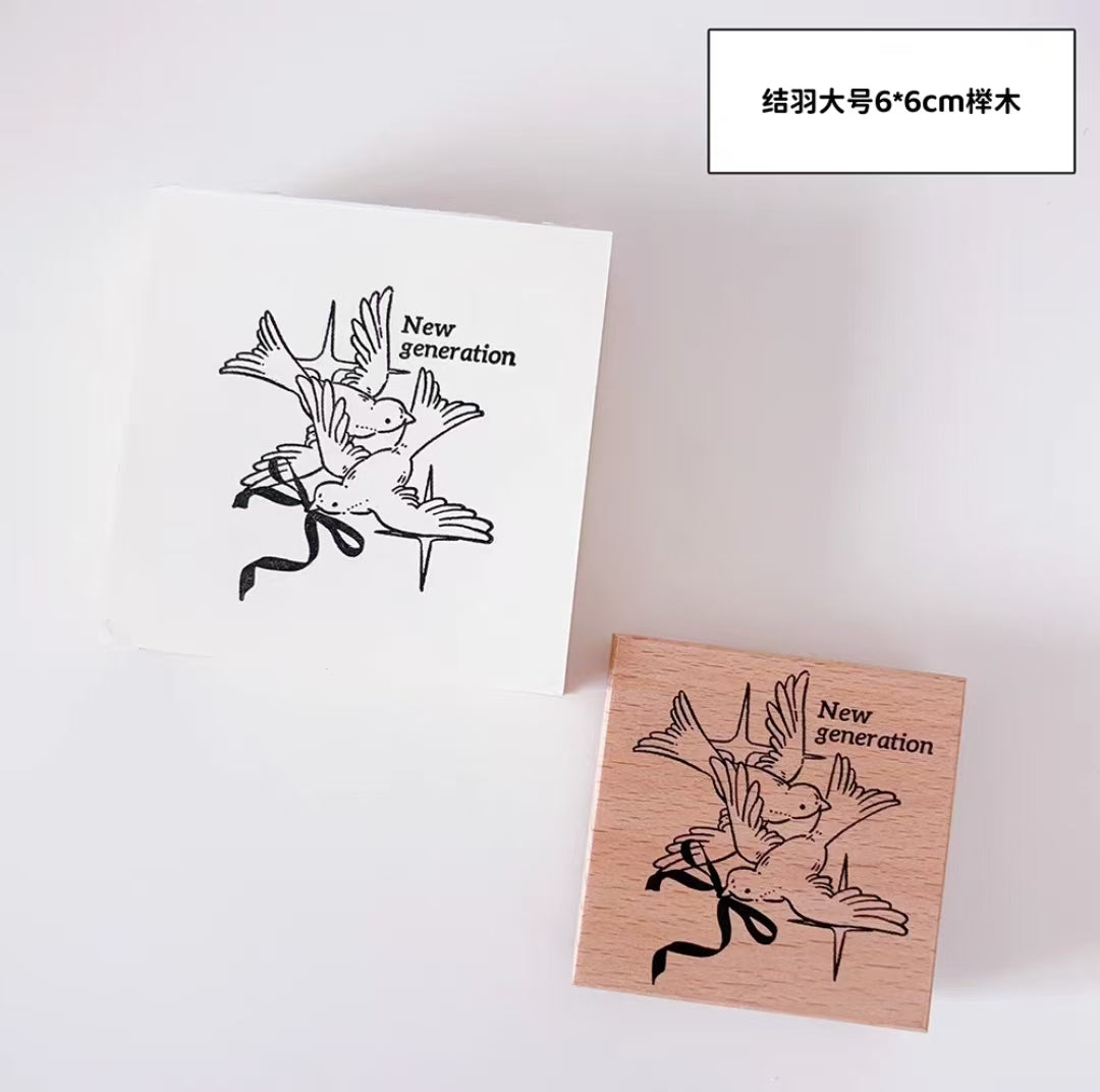 Wooden stamp