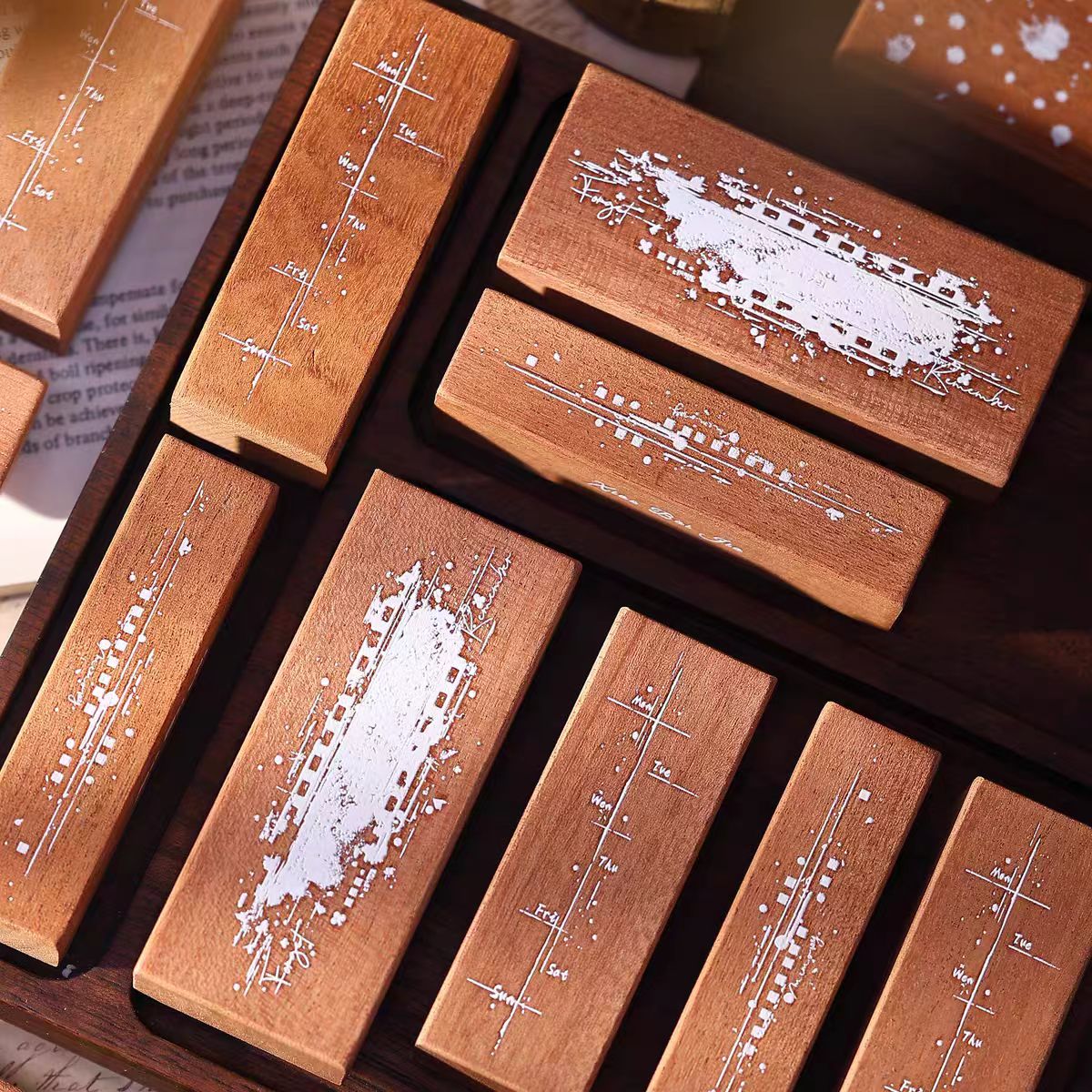 Wooden stamp