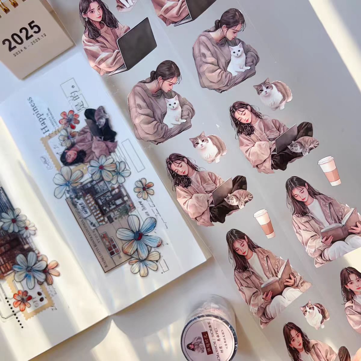 Journal PET tape (3m/roll)