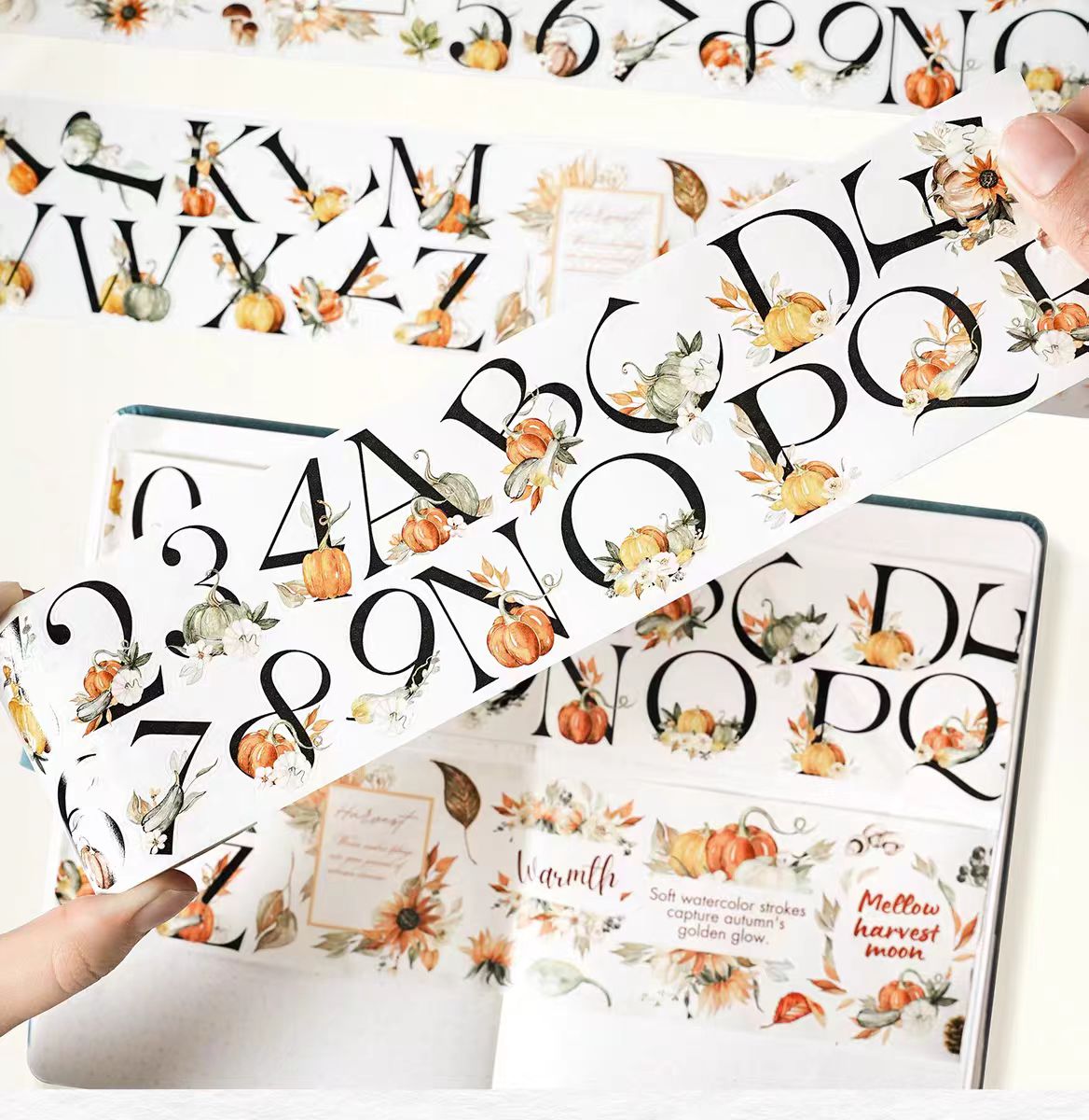 Journal pre-cut tape (7cm*5m/roll) Halloween Theme