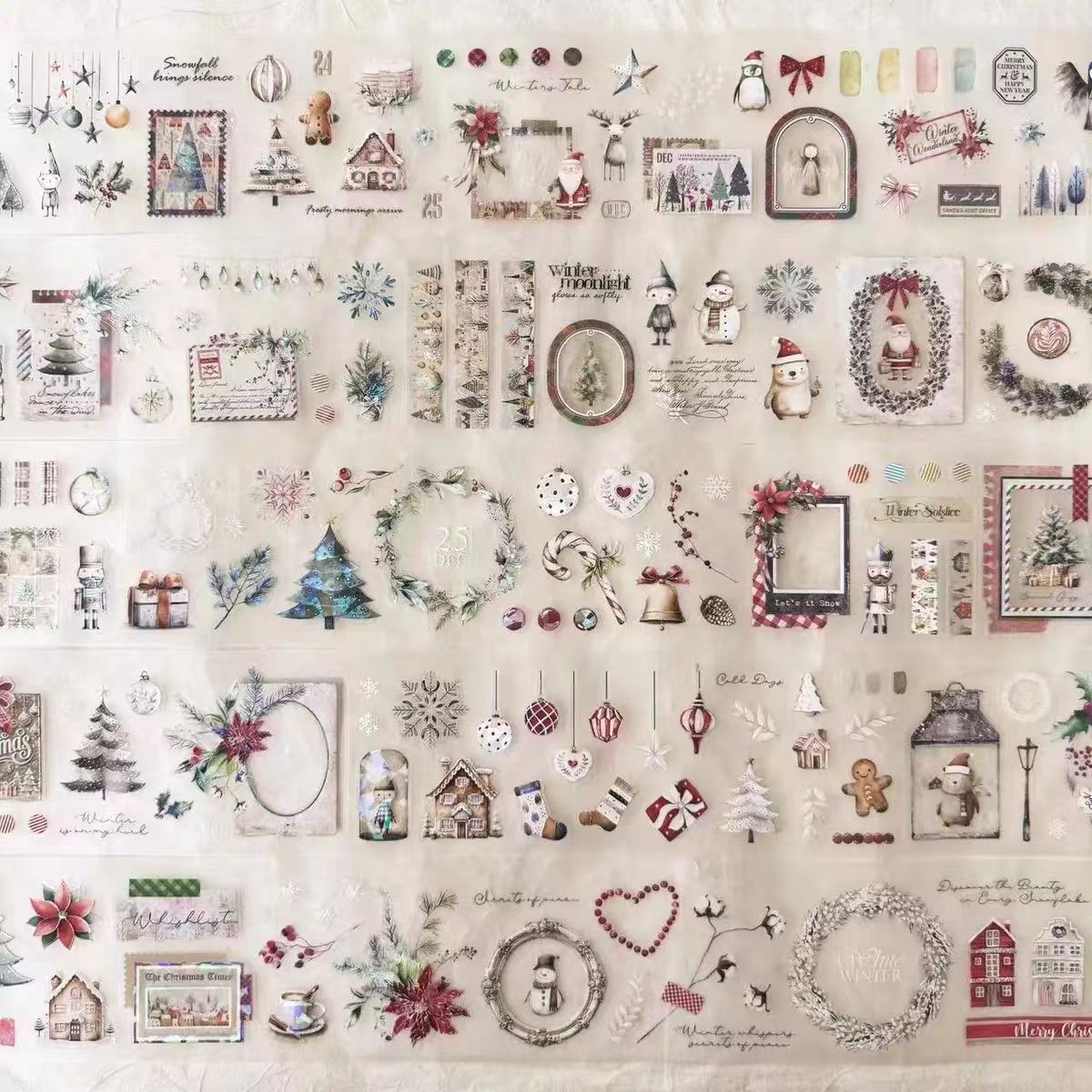 Journal tape (Christmas)