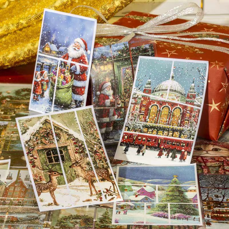 Journal sticker book (Washi sticker*15+PET*15)