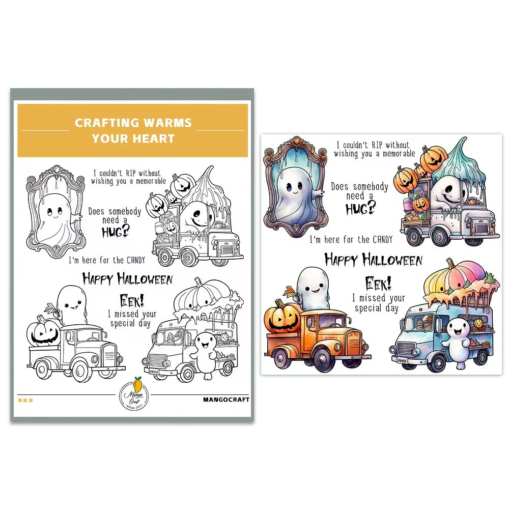 Clear stamp (Halloween)