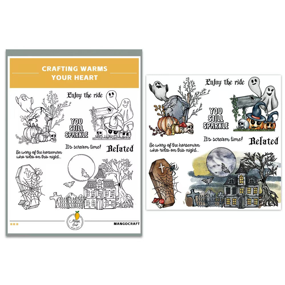 Clear stamp (Halloween)