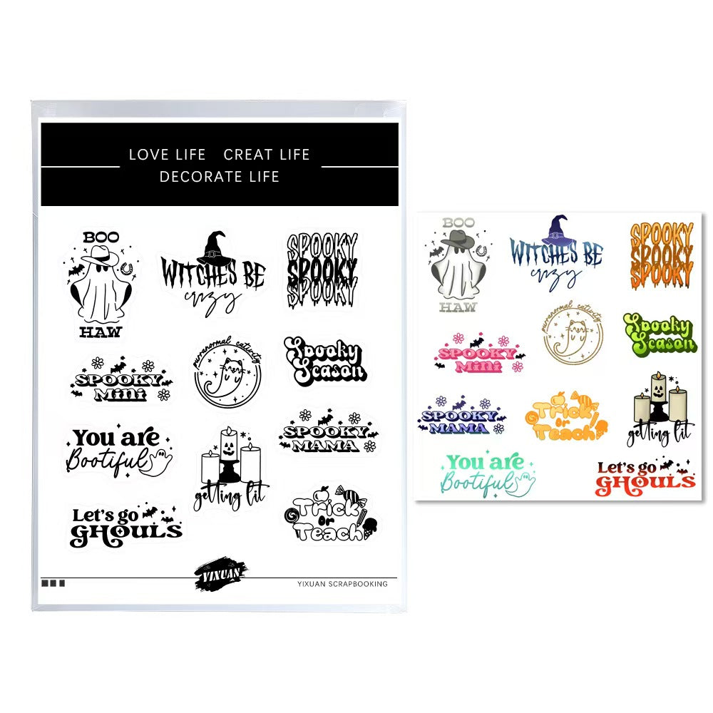Clear stamp (Halloween)