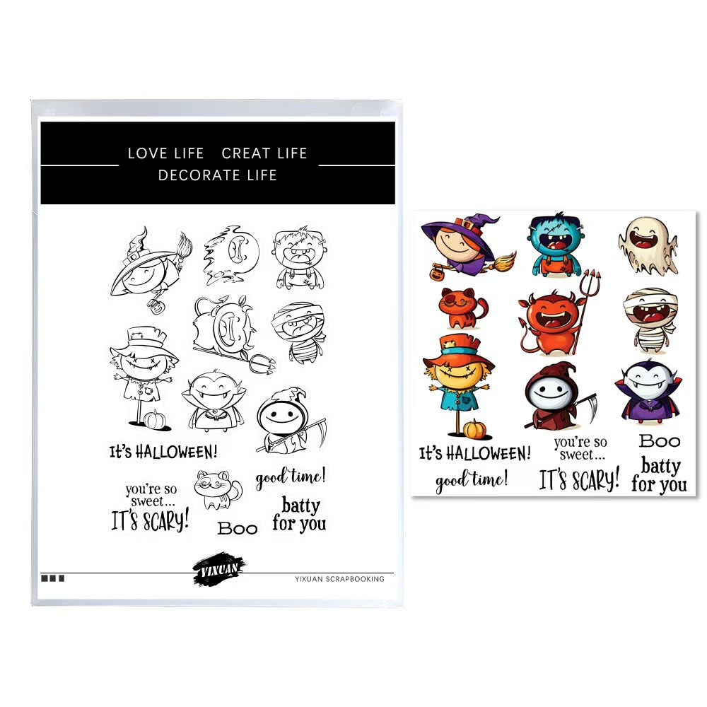 Clear stamp (Halloween)