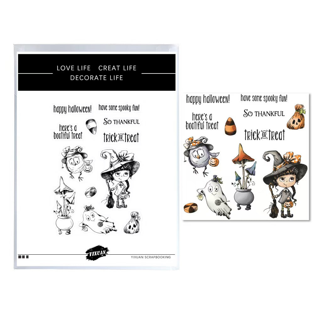 Clear stamp (Halloween)