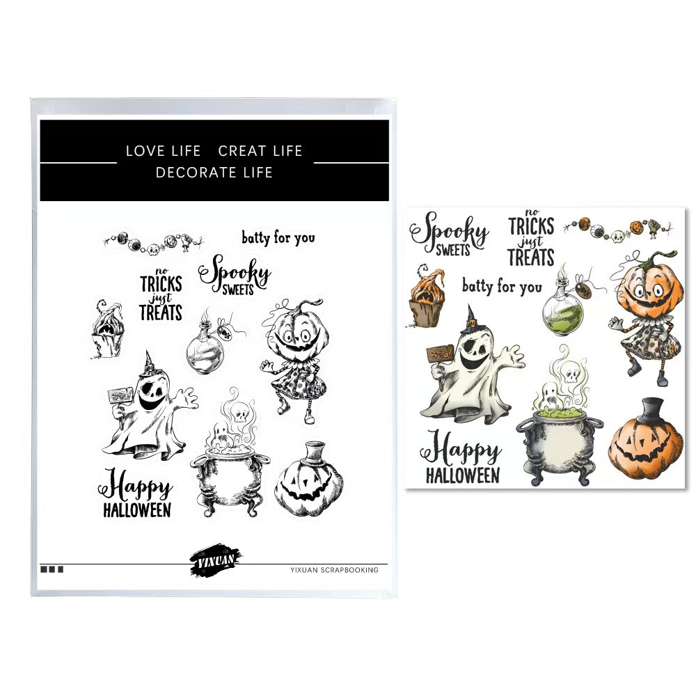 Clear stamp (Halloween)