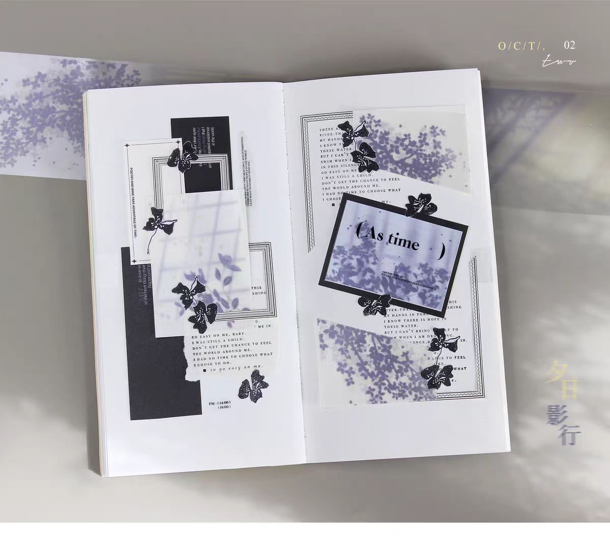 Journal PET tape (6.8cm*7m/roll)