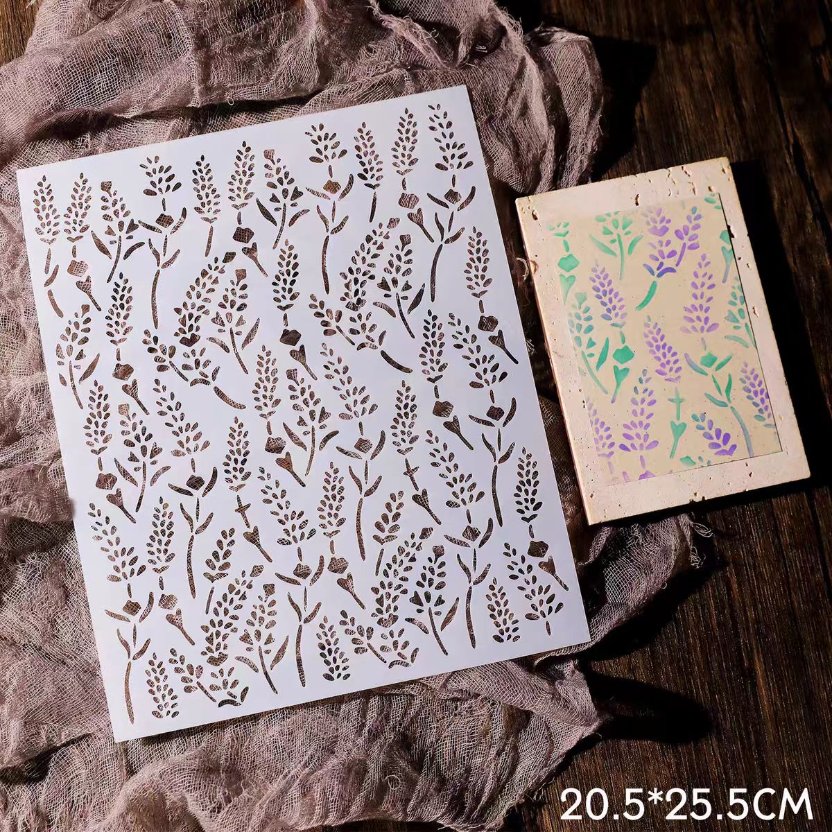 Plantillas de plástico para álbum de recortes