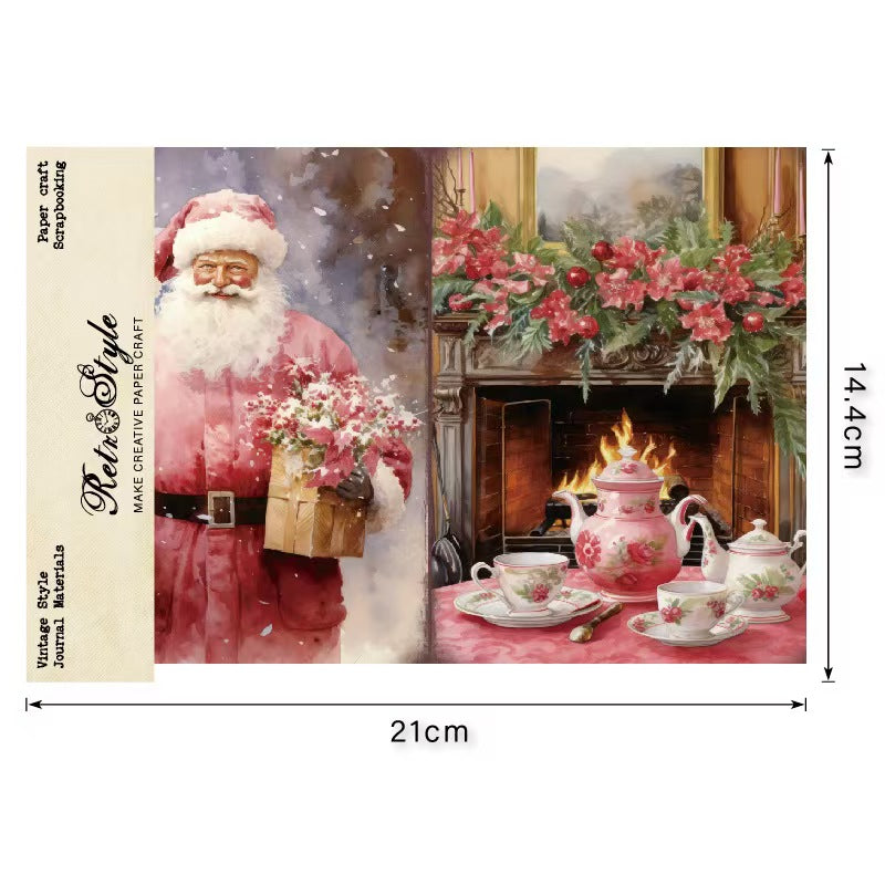 A5 Journal paper packs (Christmas) 16 sheets/pack