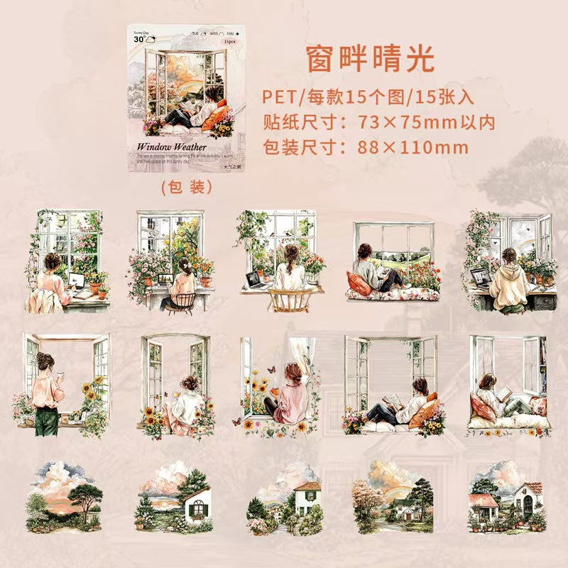 Journal PET sticker packs