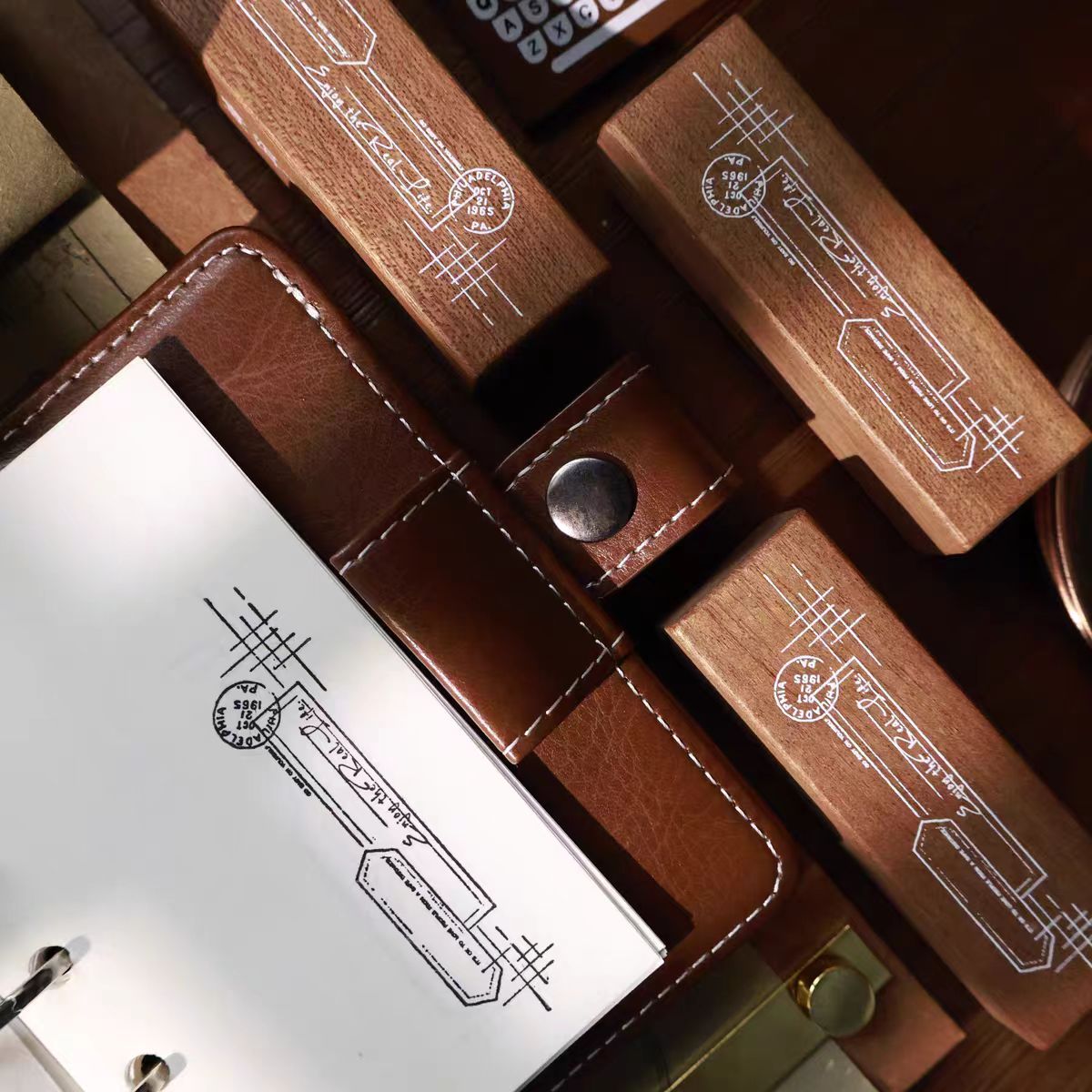 Wooden stamp (2.5*7.8cm)