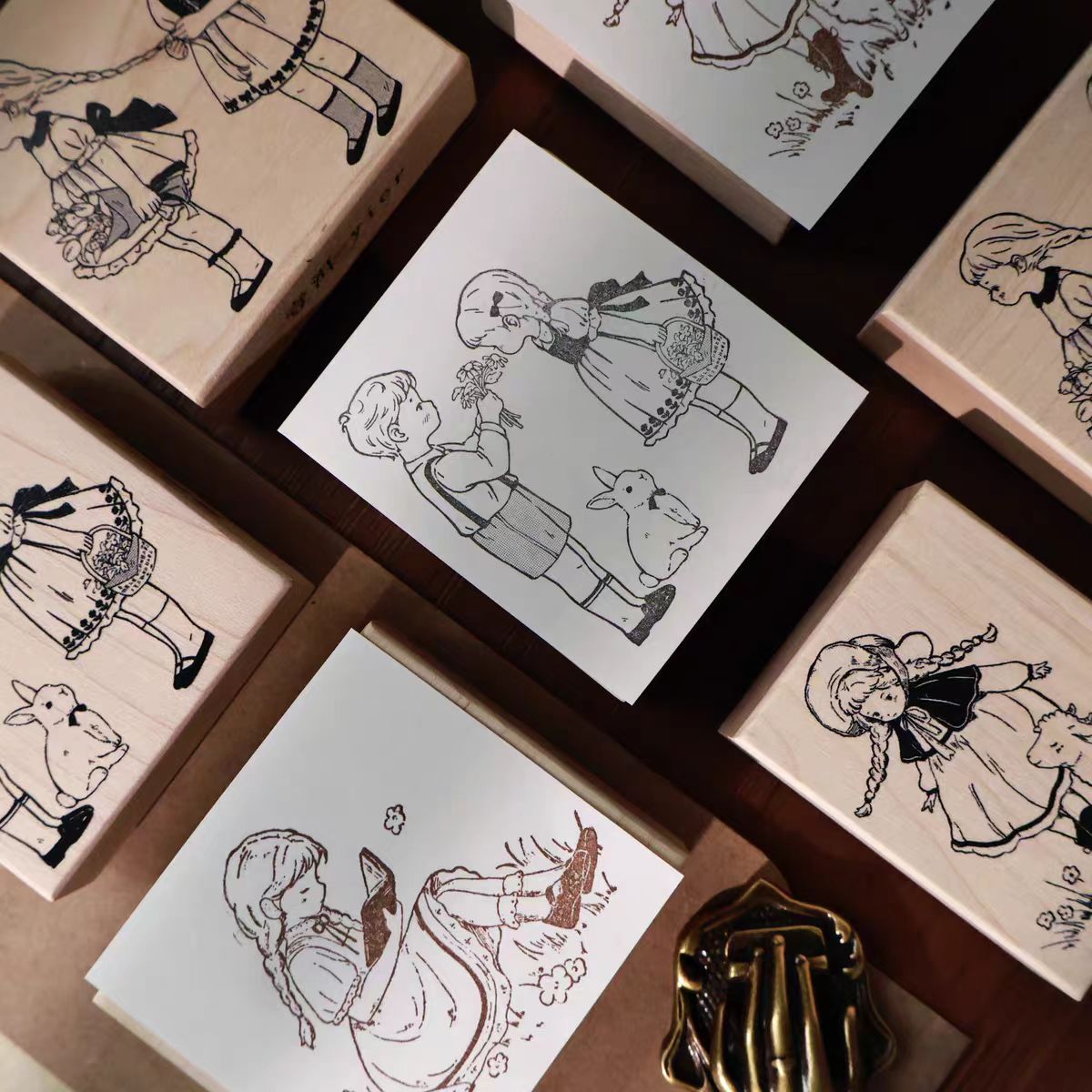 Wooden stamp