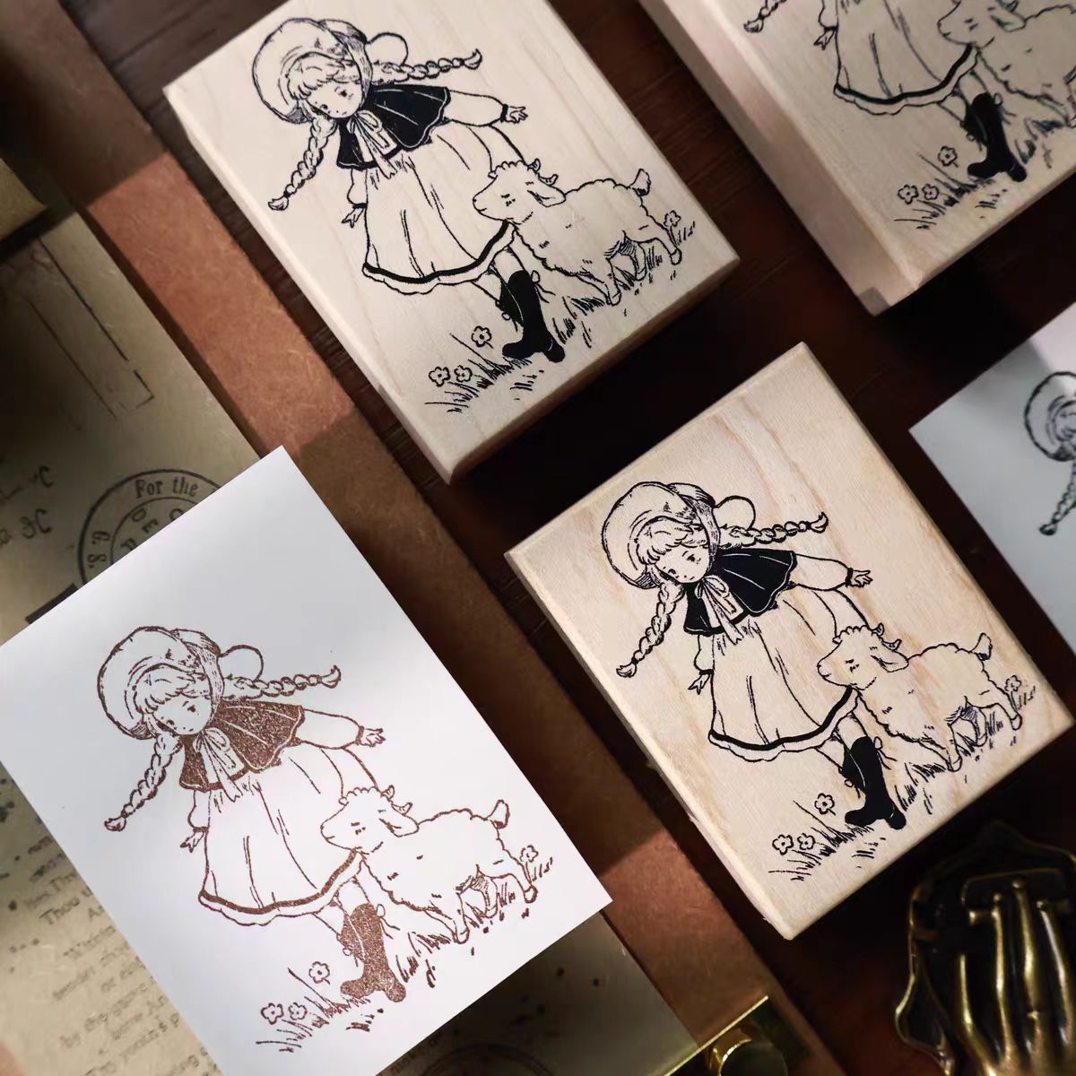 Wooden stamp