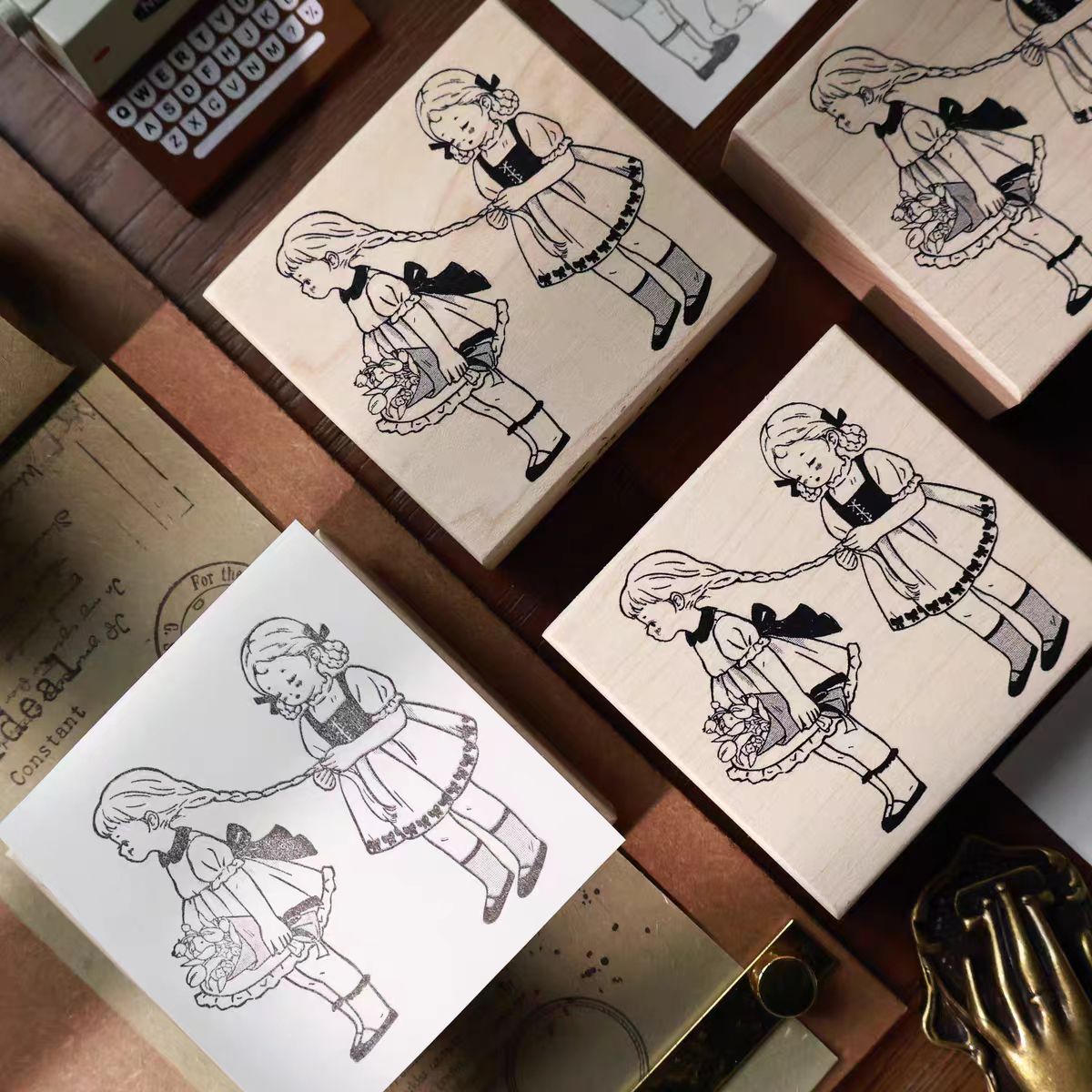 Wooden stamp