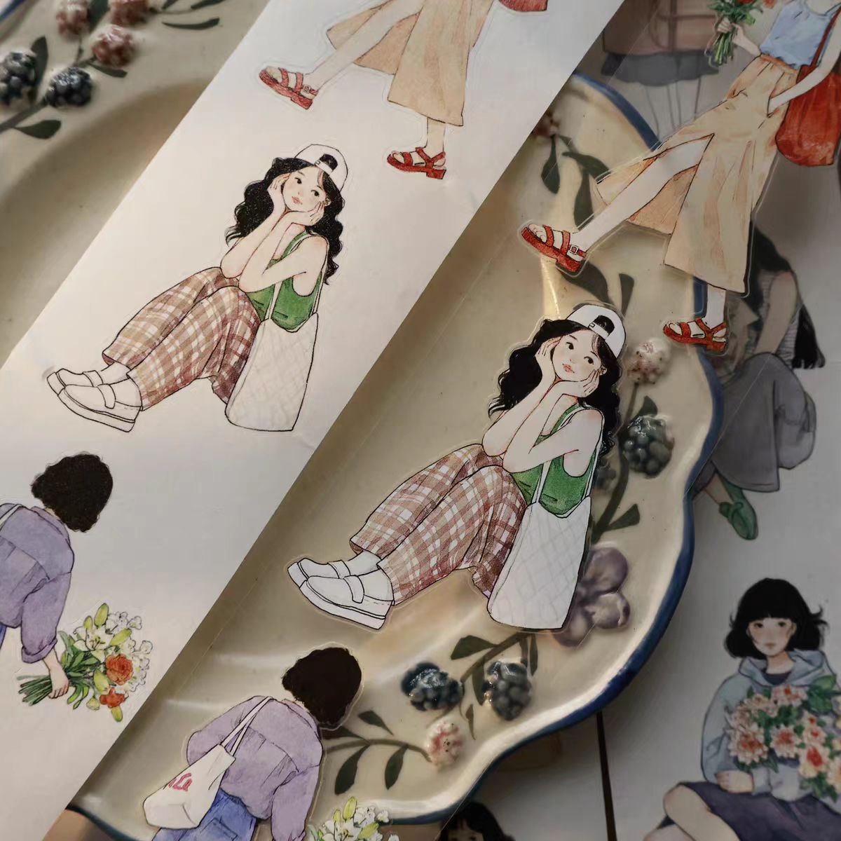 Journal pre-cut tape (Character) 5.5cm*6m/roll