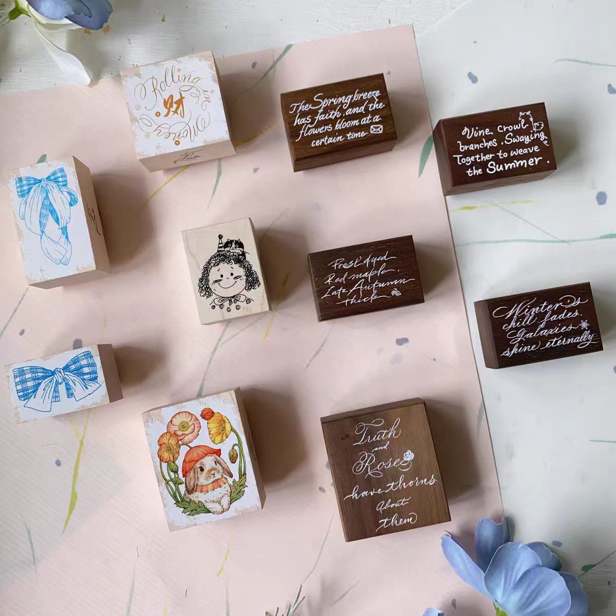 Wooden stamp