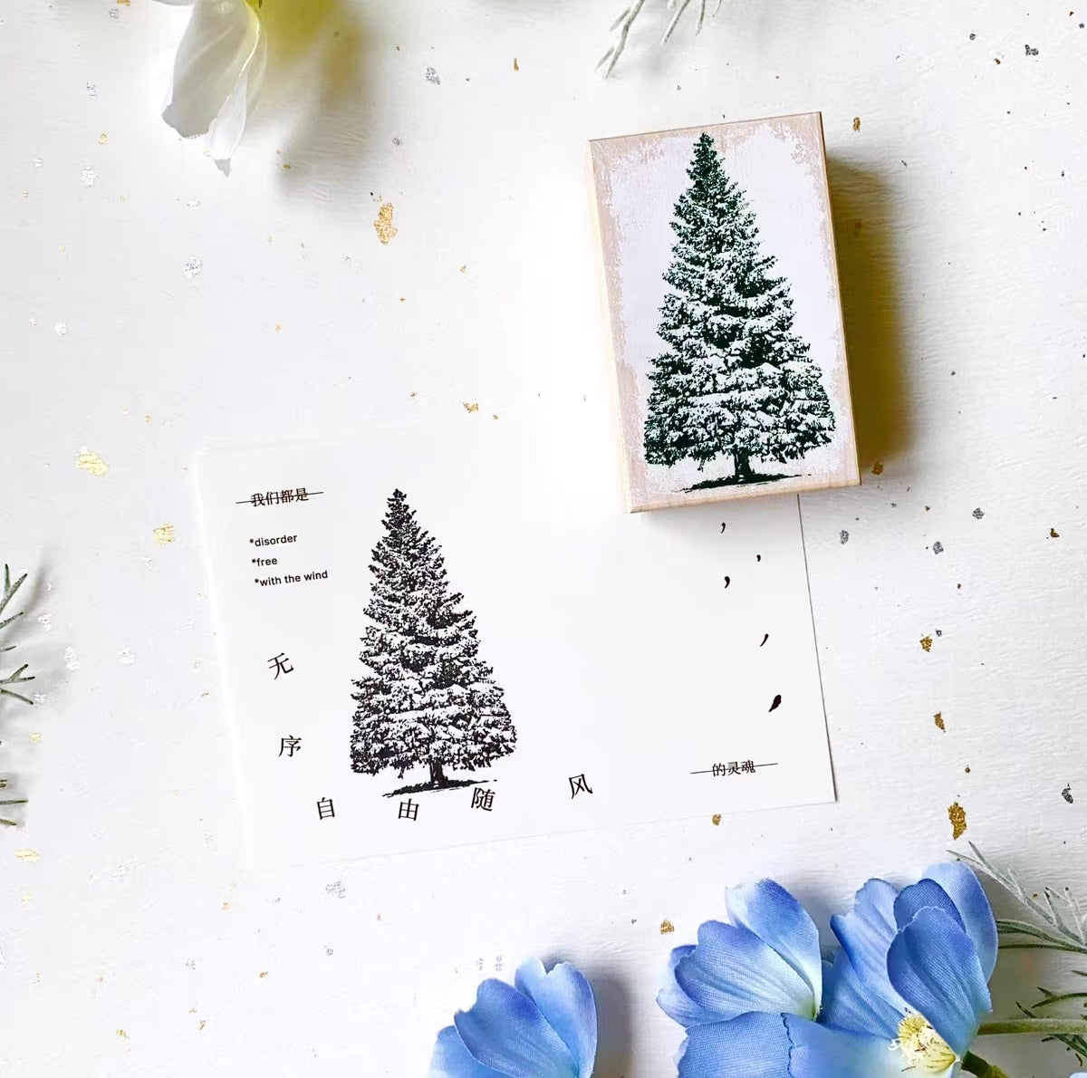 Wooden stamp