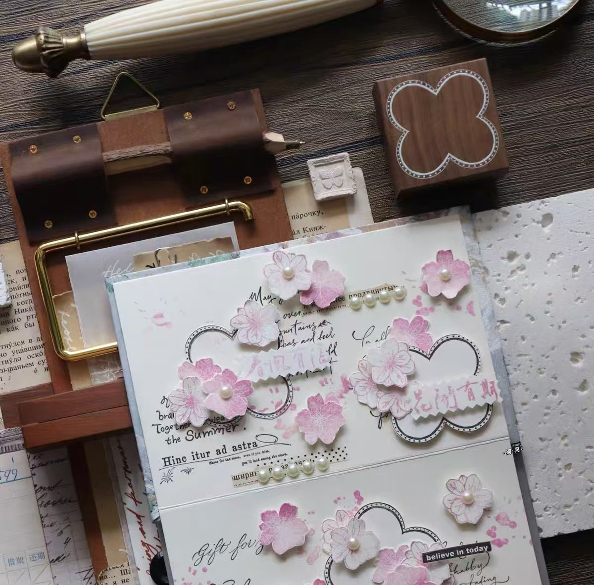 Wooden stamp