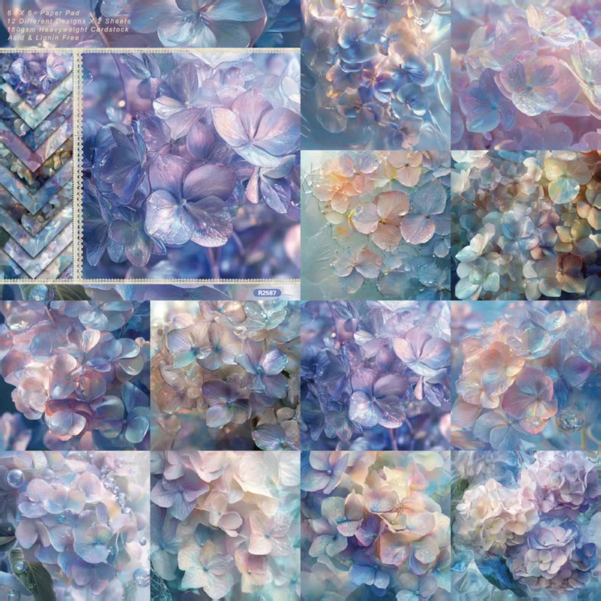 6 inch Journal paper packs (24 sheets/pack)