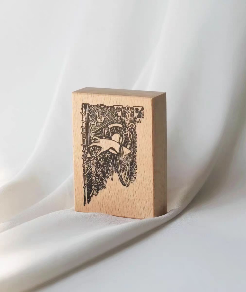 Wooden stamps