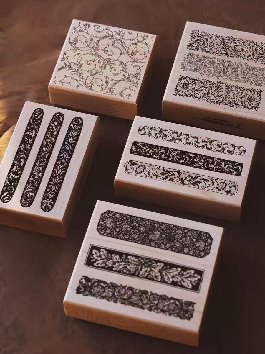 Wooden stamps