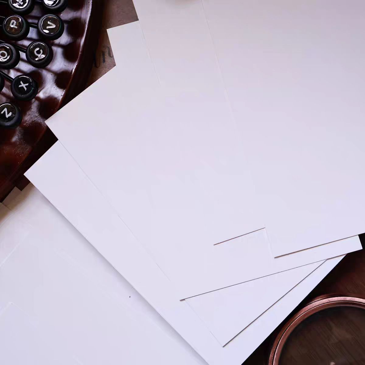 Cartulina blanca A6 para diario (10 cm*14 cm) 30 hojas/paquete