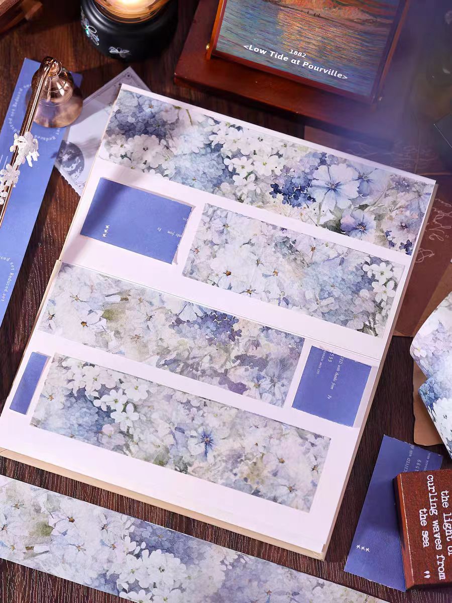 Cinta washi para apuntes (4,5 cm*6 m/rollo)